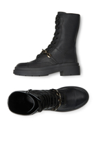 Nari 50 Grained Leather Boots